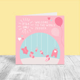 Personalised New Baby Card - Baby Clothes