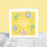 Unpersonalised Mother's Day Card - Spring Flowers