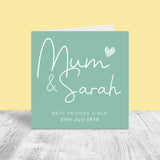 Personalised Mother's Day Card - Mum &…