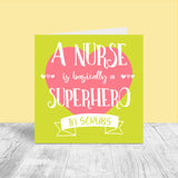 Thank You - Nurse Superhero