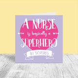 Thank You - Nurse Superhero