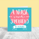 Thank You - Nurse Superhero