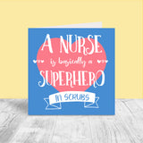 Thank You - Nurse Superhero