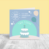 Kids Personalised Birthday Card - Candle